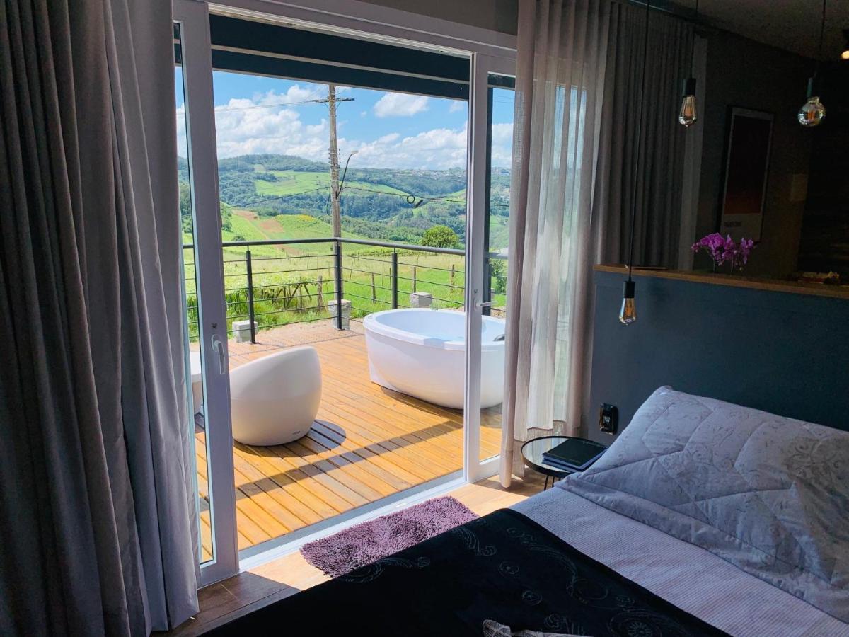 Vista Vigneti Albergo & Vino - Vale Dos Vinhedos Bento Goncalves Bagian luar foto