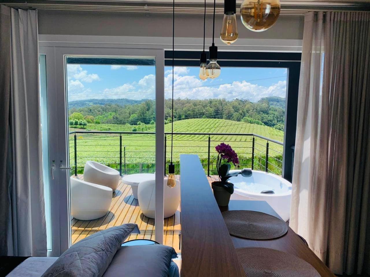 Vista Vigneti Albergo & Vino - Vale Dos Vinhedos Bento Goncalves Bagian luar foto